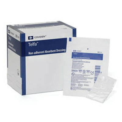 Telfa Non Adherent Dressing 10cm x 7.5cm, Pack 50, 100 -   Aria Medical Ltd EasyMeds Pharmacy