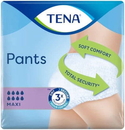 Tena Pants Maxi Medium x 10 Pull-Up Protective Underwear/Incontinence Pants -   Tena EasyMeds Pharmacy