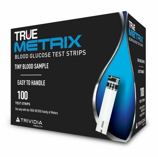 TRUE Metrix Blood Glucose Test Strips - Pack of 100 -   True Metrix EasyMeds Pharmacy