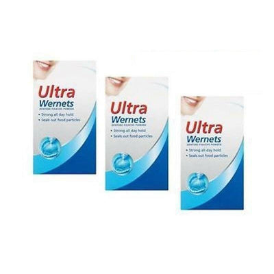 Ultra Wernets Denture Fixative Powder - 40g x 12 -   Ultra Wernets EasyMeds Pharmacy